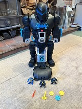 Imaginext DC Super Friends Bat-Tech Batbot, Lights & Sounds Working & Figures