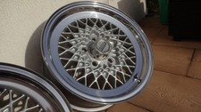 BBS Mahle 7x15 et28 5x112 Mercedes 190 carlsson barock amg 124 w123 mesh