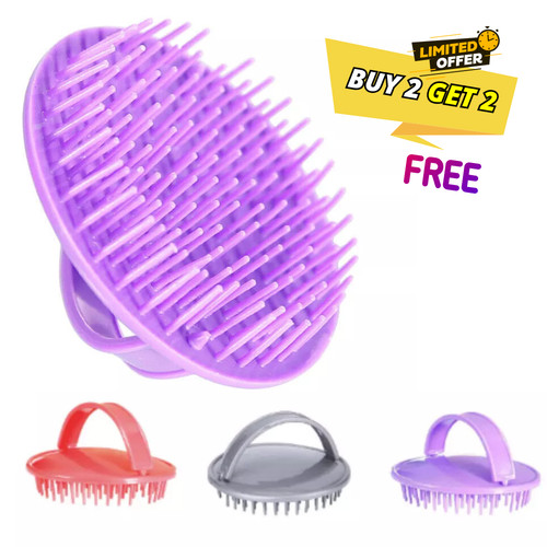 Silicone hair scalp - silicone, massager