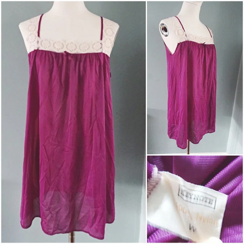 Vintage 1970s nightgown baby - vintage,