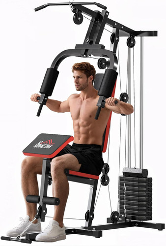 Homcom multi gym equipment - gym,