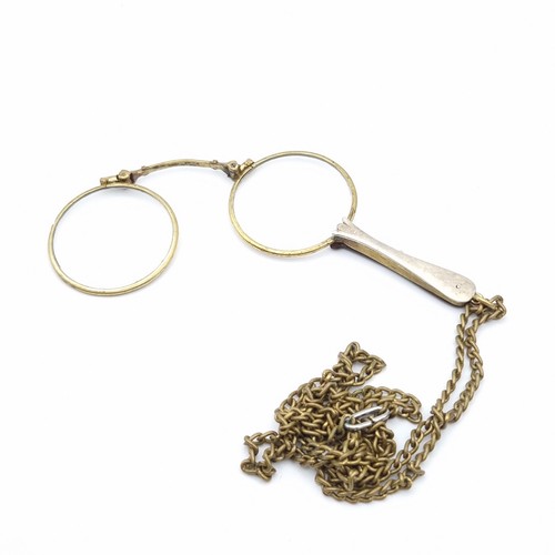 Antique lorgnette glasses - lorgnette,