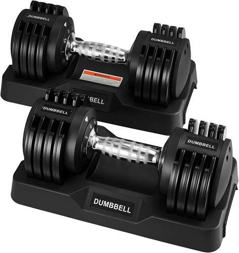 Adjustable dumbbell set 12kg - adjustable,