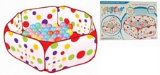 Portable Indoor Kids Baby Children Game Play Toy Tent Ocean Ball Pit Pool 50pcs
