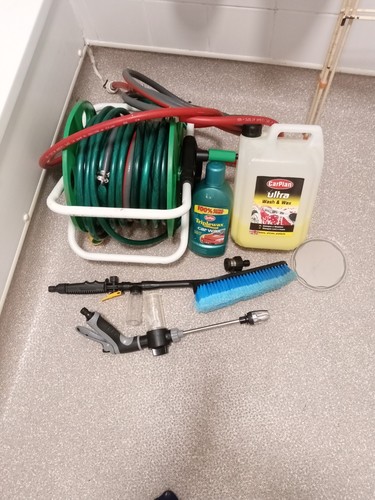 Hosepipe car wash - hose, and