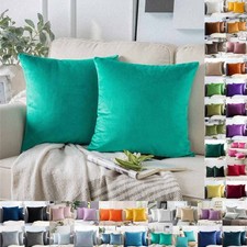 Plush Velvet Cushion Cover Sofa Pillow Case Soft Cushion Cover 16 18 20 22 24"