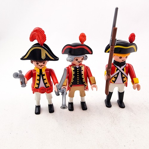 Playmobil red coats british - playmobil,