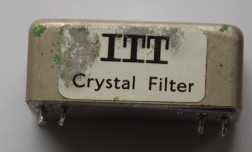 Mhz crystal filter - 10.7,