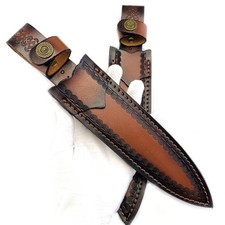 Cow Leather Straight Knife