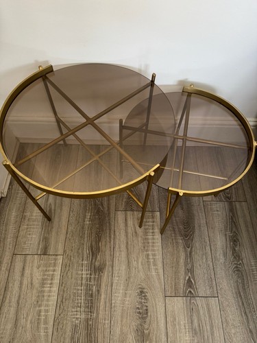 Coffee table set - table,
