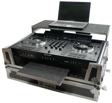 Harmony HCNS7IIWLTTR Flight Glide Laptop Stand Road DJ Custom Case Numark NS7III