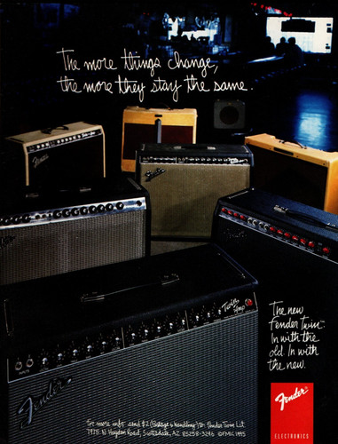 Vtg 90s fender twin - vtg,