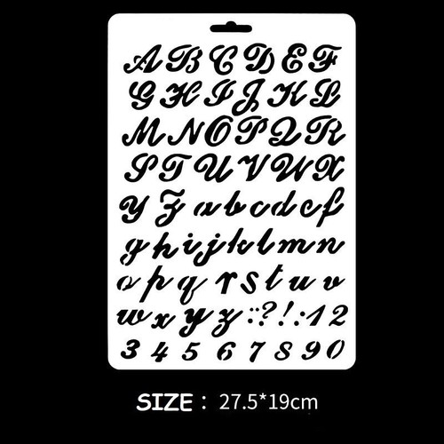Plastic alphabet letter - plastic,