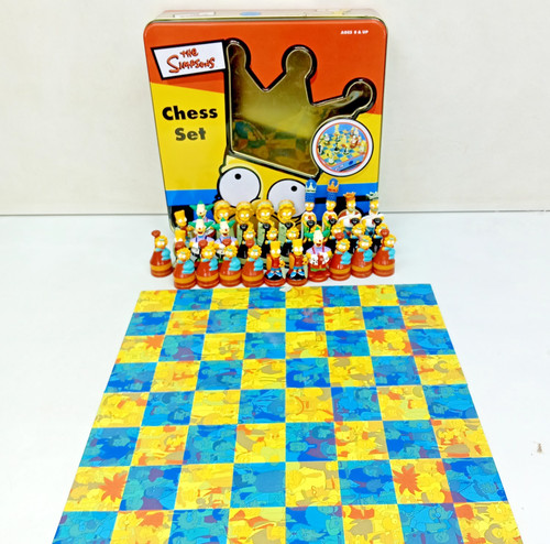 The simpsons chess - the,