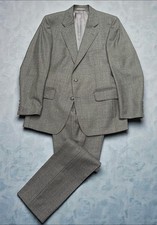 Vintage Magee grey check wool