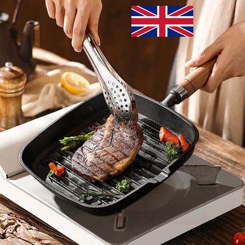 Square steak frying - frying, pan