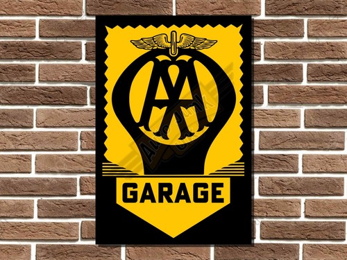 Garage metal sign - aa,