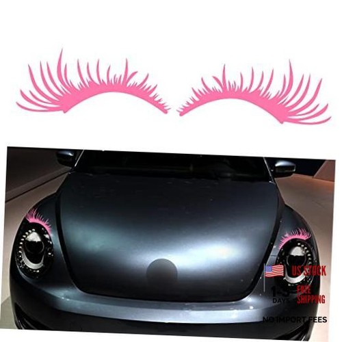 2pcs car headlight eyelashes - car,