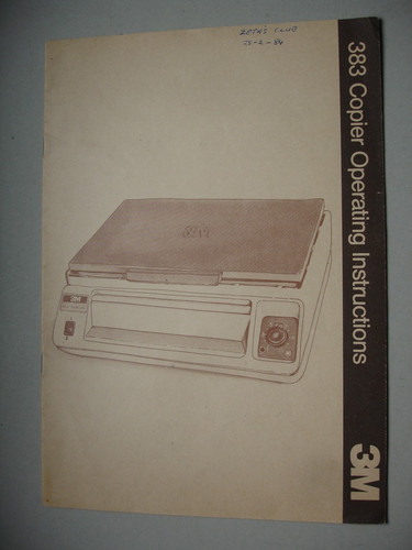 Vintage 383 copier - 3m,