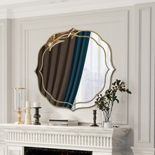 32" Gold Modern Art Decorative