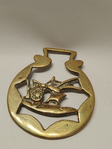 Vintage horse brass - vintage,
