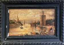 Antique Oil Painting SPANISH