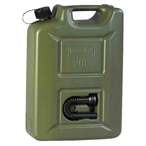 Plastic jerry can - plastic,