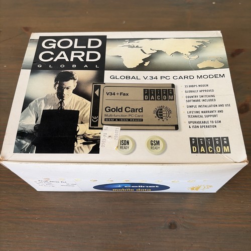 Psion dacom v34 - gold, card