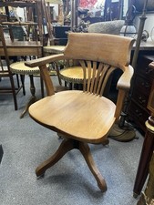 Vintage 20th Century Solid Oak
