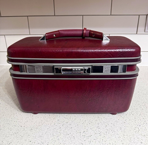 Samsonite vintage burgundy - samsonite,