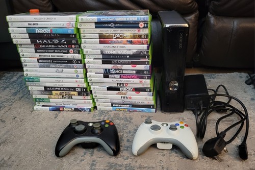 Microsoft xbox 360 slim - slim, black