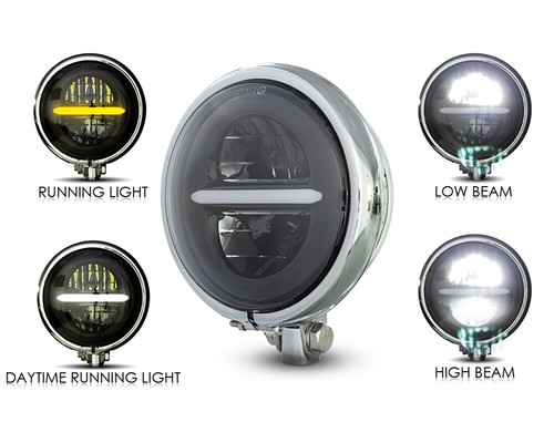 Motorbike headlight led for - headlight,