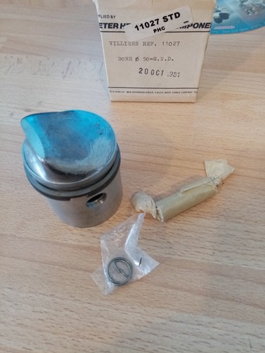 Piston for villiers - piston, 98cc