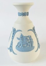 Wedgwood Blue on White