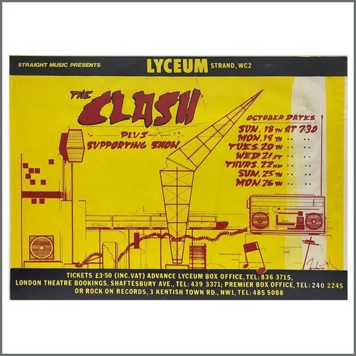 The clash lyceum - the, london