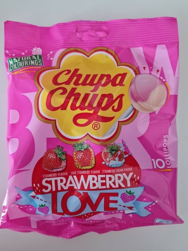 Chupa chups strawberry love - chupa,