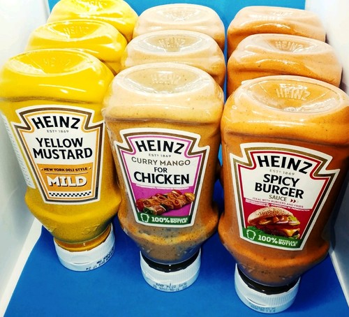 Heinz sauce selection - sauce, 3x