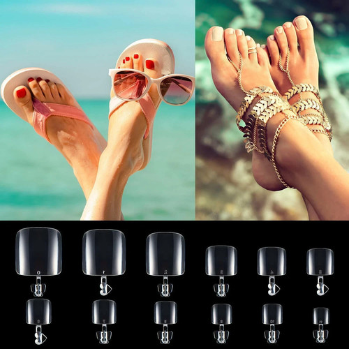 Clear false toe - clear,