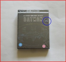 BATMAN (1989) COLLECTOR'S EDITION - UK 4K ULTRA HD + BLU-RAY STEELBOOK * READ !!