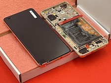 Genuine Huawei P40 LCD With Touch And Frame In Gold ( Incl Battery ) - 02353MFV