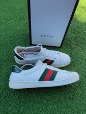 Gucci Ace mens leather lace up