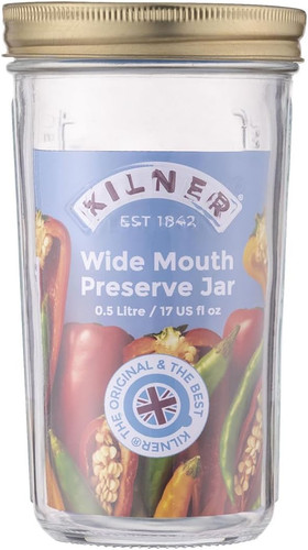 Kilner wide mouth preserve jar - preserve,