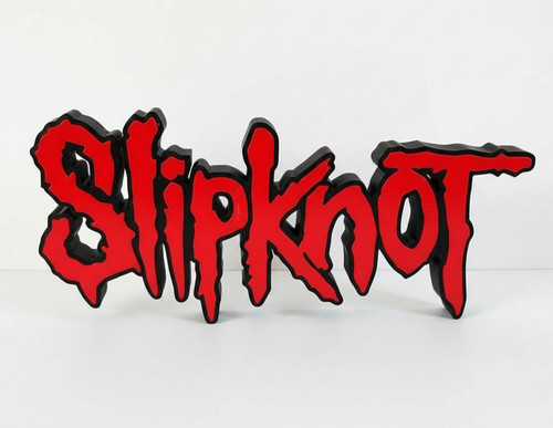 Slipknot band logo sign wall - slipknot,