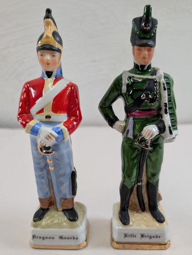 Vintage porcelain two soldier - porcelain,