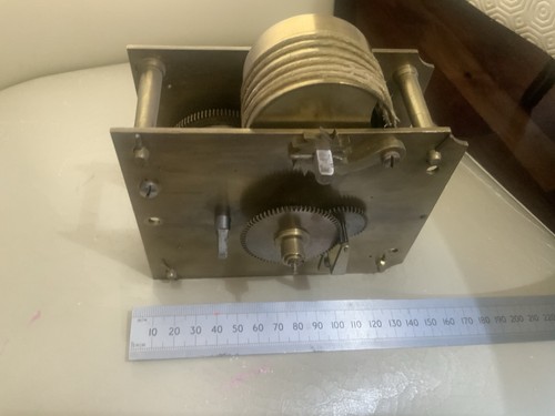 Clock fusee movement working - fusee,