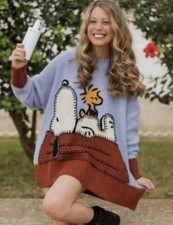 Zara Limited Edition Peanut Snoopy Oversized Jumper UK 10 12 14 16 18 NO RETURNS