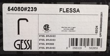 Gessi 54080#239 Flessa Single