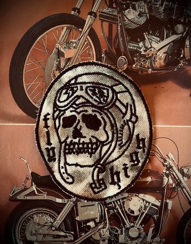 Fly high vintage motorcycle - fly,