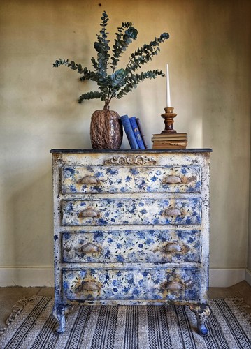 Upcycled vintage chest - upcycled, of