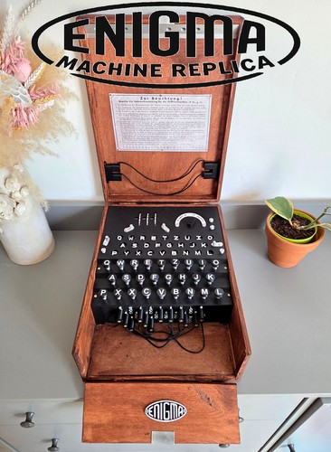 Enigma machine replica - enigma,